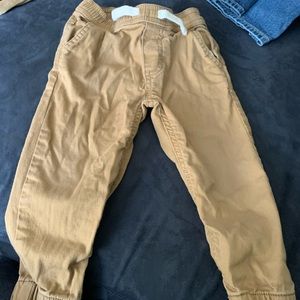 Boys 18 months khaki pants with drawstring